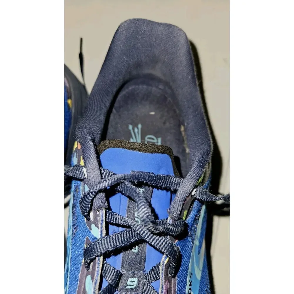 Men's Brooks Launch 9 Blue Trix Lucky Charm Running Shoes Sneakers Size 12 M